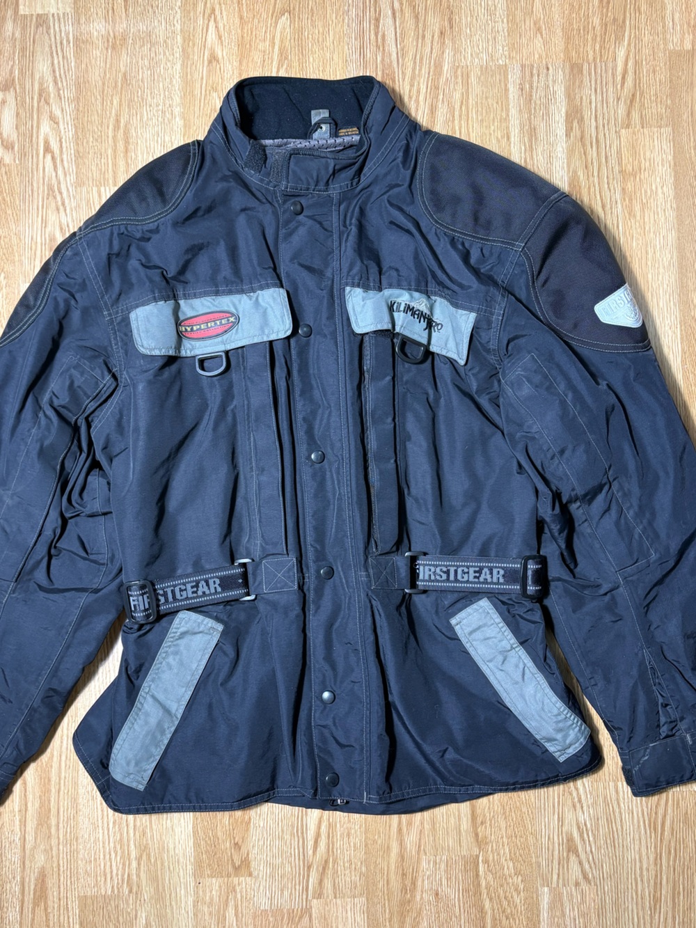 Firstgear Kilomanjaro hypertex padded heavy moto jacket XL